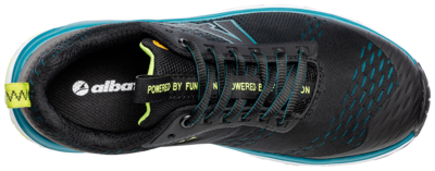 YRKESSKO 654940 ALBATROS SVART/BLÅ 36