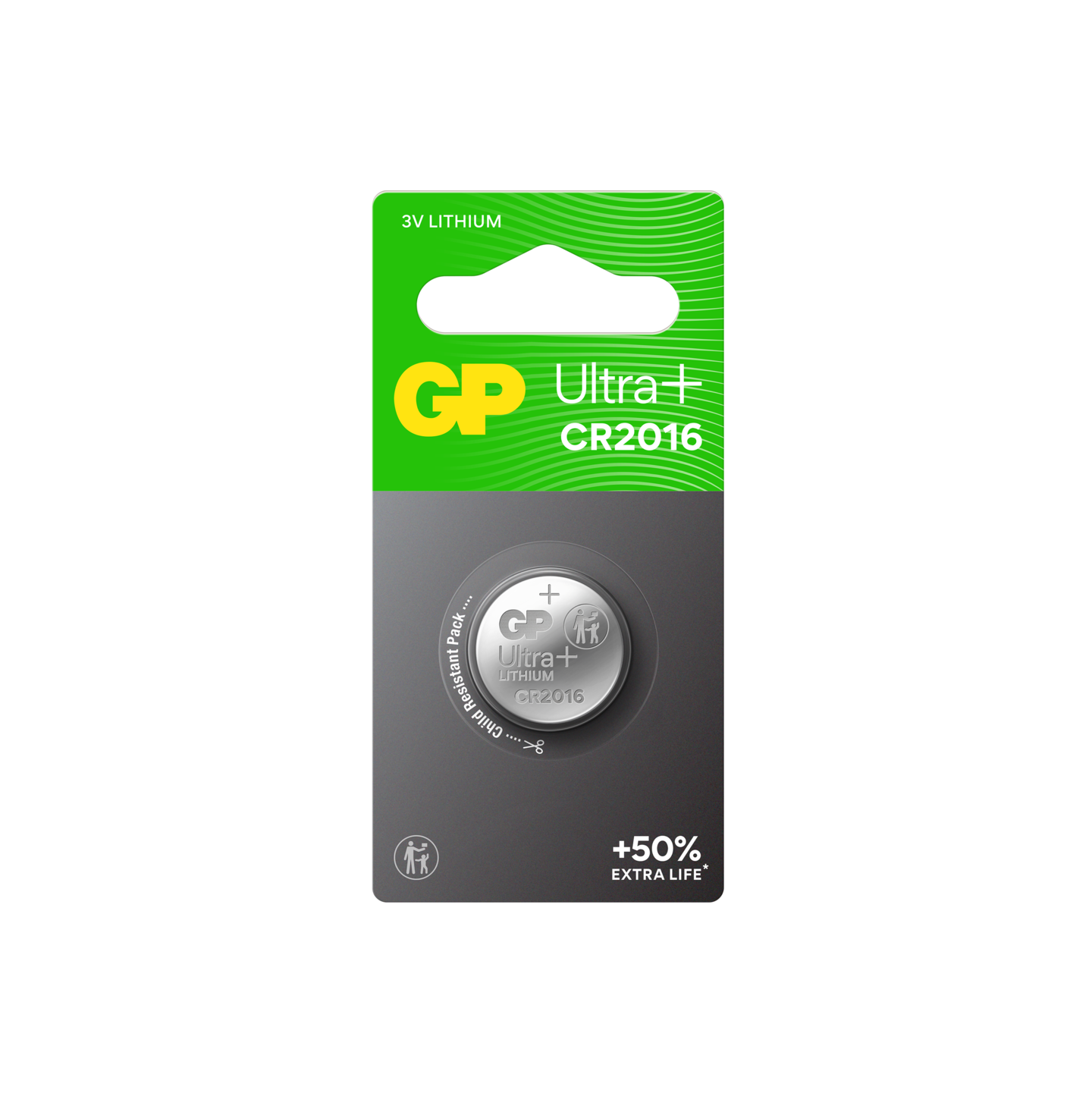 BATTERI ULTRA+ LITIUM CR2016 1PK