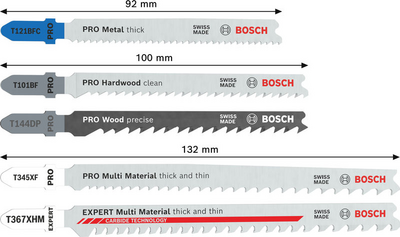 STICKSÅGBLADSET BOSCH MULTIMATERIAL 15DELAR
