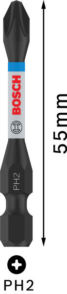 BITS IMPACT PH2 55MM 2ST