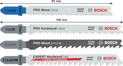 STICKSÅGBLADSET BOSCH TRÄ/METALL 15ST