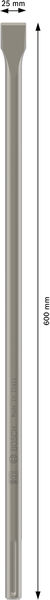 FLATMEJSEL BOSCH SDS-MAX STD 25X600MM