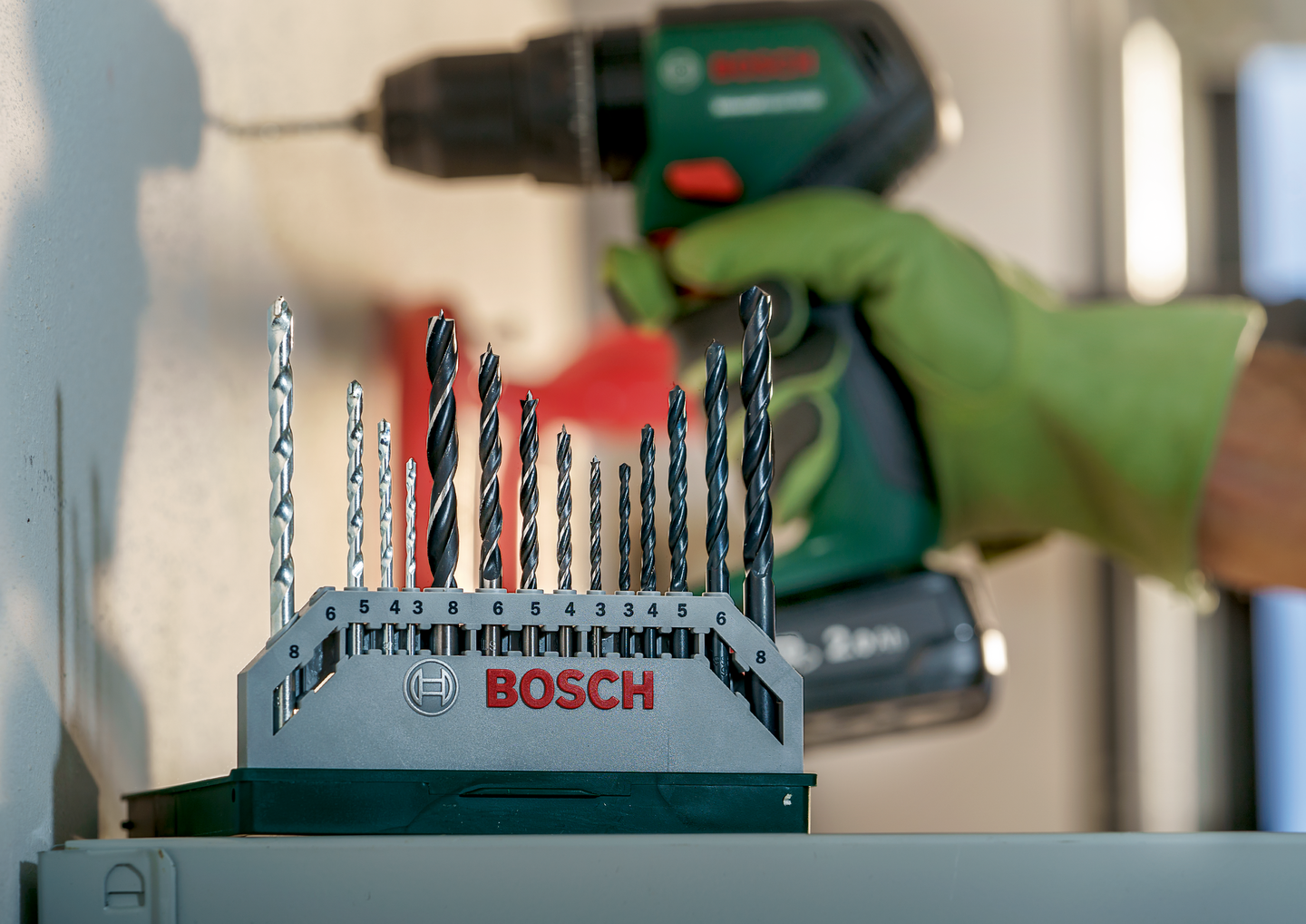 BORRSATS BOSCH TRÄ-METALL-MUR X-LINE