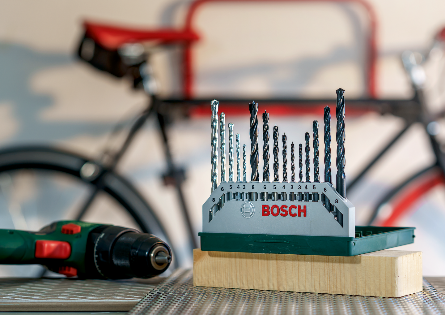 BORRSATS BOSCH TRÄ-METALL-MUR X-LINE