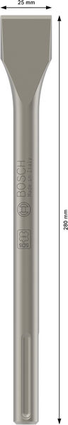 FLATMEJSEL BOSCH SDS-MAX 25X280MM