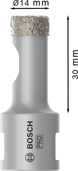DIAMANTHÅLSÅG BOSCH DRYSPEED 14MM