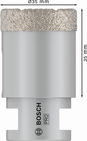 DIAMANTHÅLSÅG BOSCH DRYSPEED 35MM