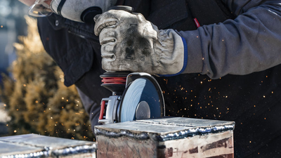 SLIPPAPPERSRONDELL BOSCH BLÅMETALTOP 125X22 K100 1P