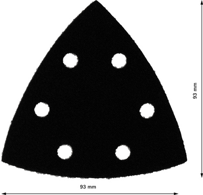 KARDBORRESKYDD BOSCH 93X93MM 2ST