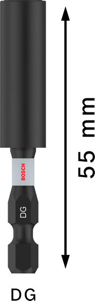 BITSHÅLLARE BOSCH IMPACT MED, STYRHYLSA 65MM