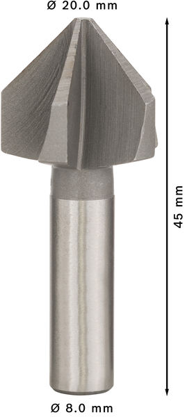 FÖRSÄNKARE BOSCH HSS M10 5SKJ 20MM