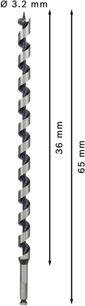 TRÄSPIRALBORR BOSCH SW11 20X360X450MM