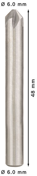 FÖRSÄNKARE 5SKJ HSS 6X48MM M3