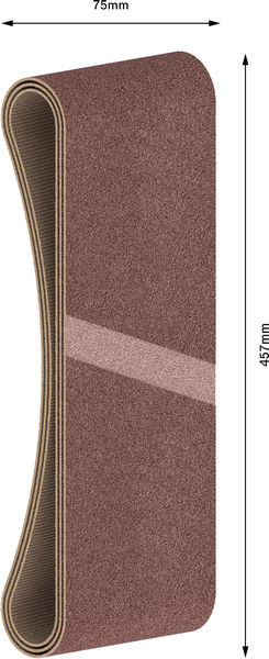 SLIPBAND BOSCH RW  75X457 K60 3P