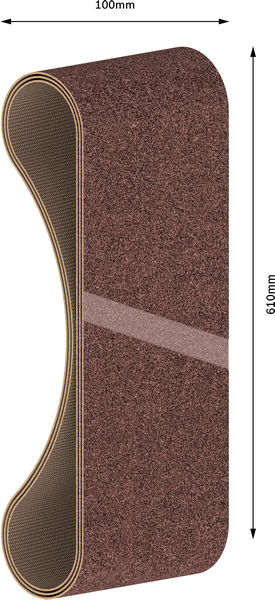 SLIPBANDSATS BOSCH RW 100X610 K60/80/100 3ST