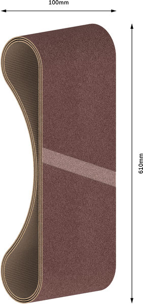 SLIPBAND BOSCH RW 100X610 K60 3P