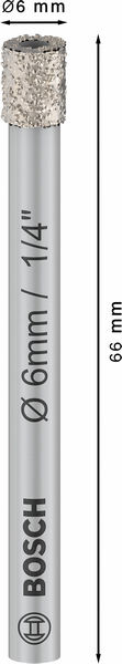 DIAMANTBORR BOSCH CERAMIC 6MM