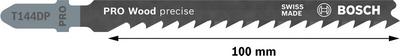 STICKSÅGBLAD T144DP TRÄ 5ST