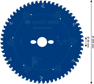 CIRKELSÅGKLINGA BOSCH EXP WOOD 254X2,4X30MM 60T