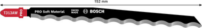STICKSÅGBLAD BOSCH T313AW SPISS/ KNIV 3ST
