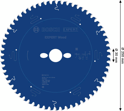 CIRKELSÅGKLINGA BOSCH EXP WOOD 250X2,4X30MM 60T