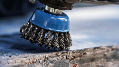 KOPPBORSTE BOSCH FLÄTAD 75MM, M10 0,5