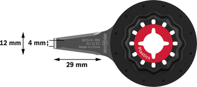 FOGKNIV BOSCH ALI12SC PLASTICS 4MM