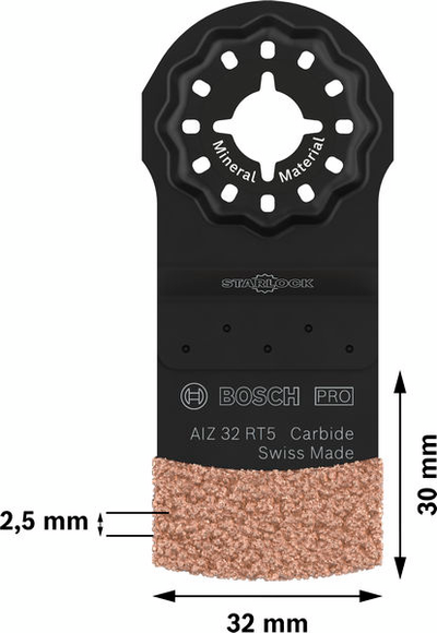 SÅGBLAD BOSCH AIZ32RT5 L:30MM HM