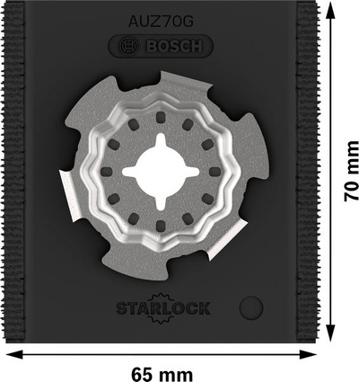 SLIPPROFIL BOSCH AUZ70G 70X125MM