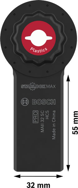 KNIV BOSCH RAK MAII32SC L:55MM, PLASTICS HCS