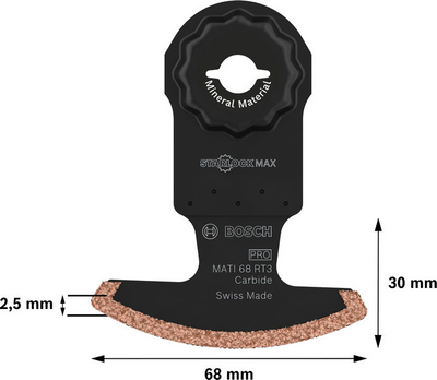 SÅGBLAD BOSCH FOG MATI68RT3 L:30MM, HM