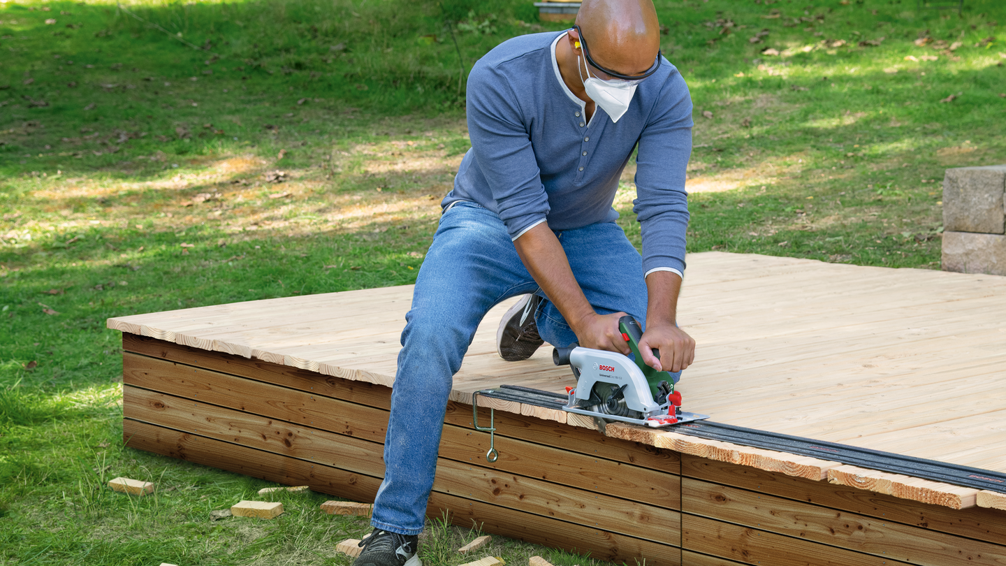 CIRKELSÅG BOSCH UNIVIVERSALCIRC, 18V-53 SOLO