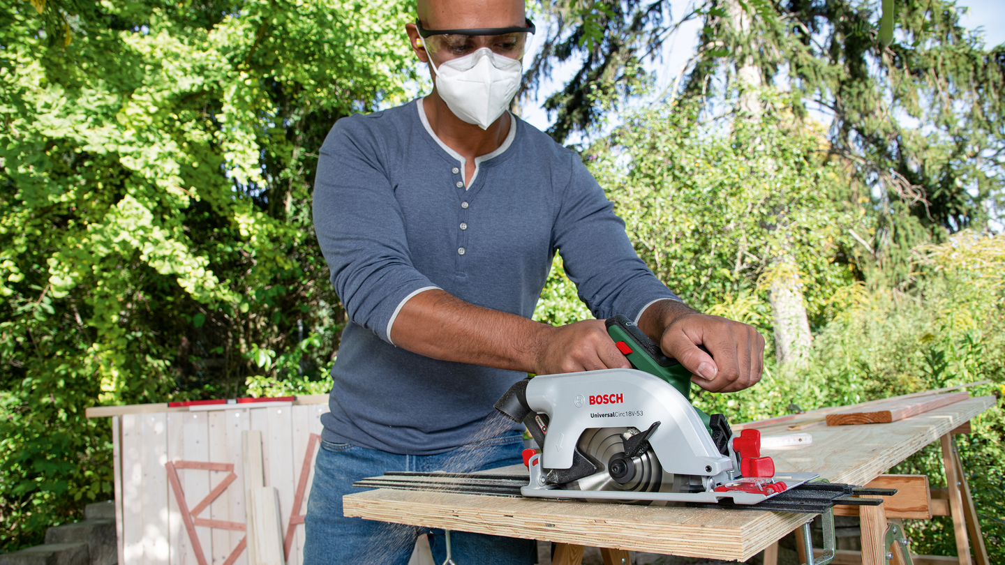 CIRKELSÅG BOSCH UNIVIVERSALCIRC, 18V-53 SOLO