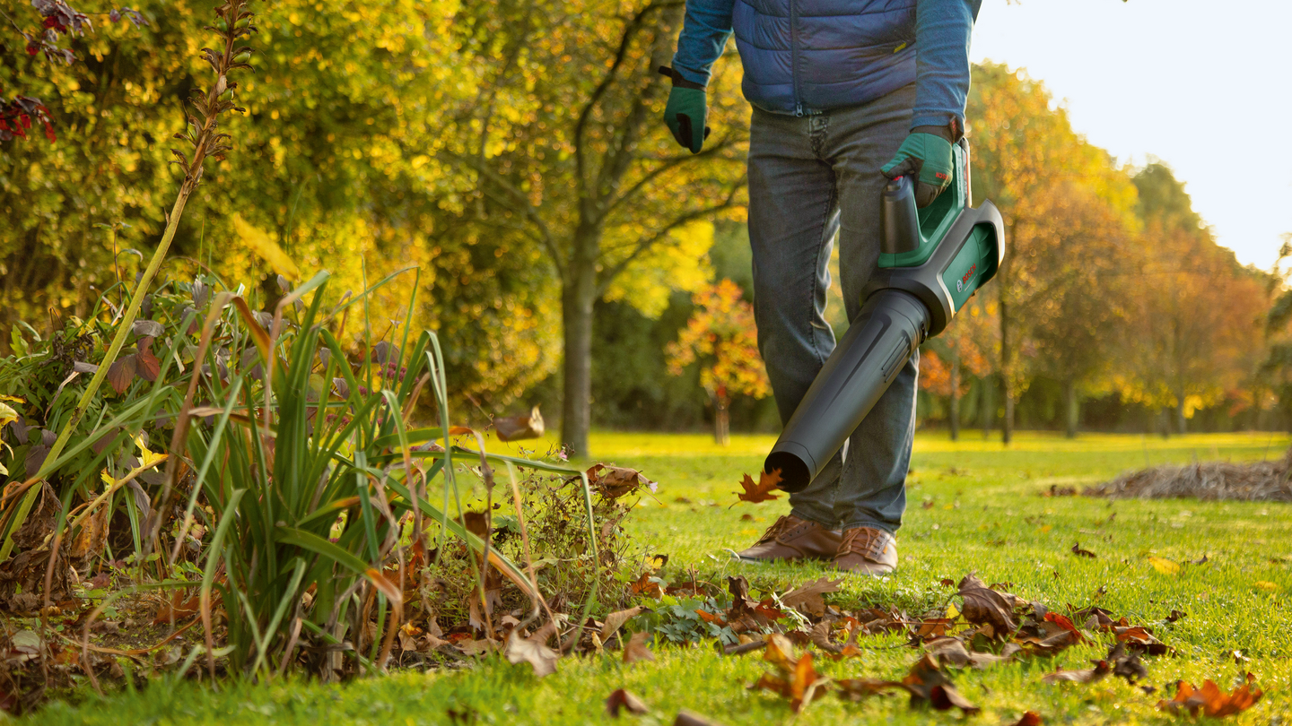 Akkulehtipuhallin Bosch AdvancedLeafBlower 36V-750 1x2,0Ah + laturi