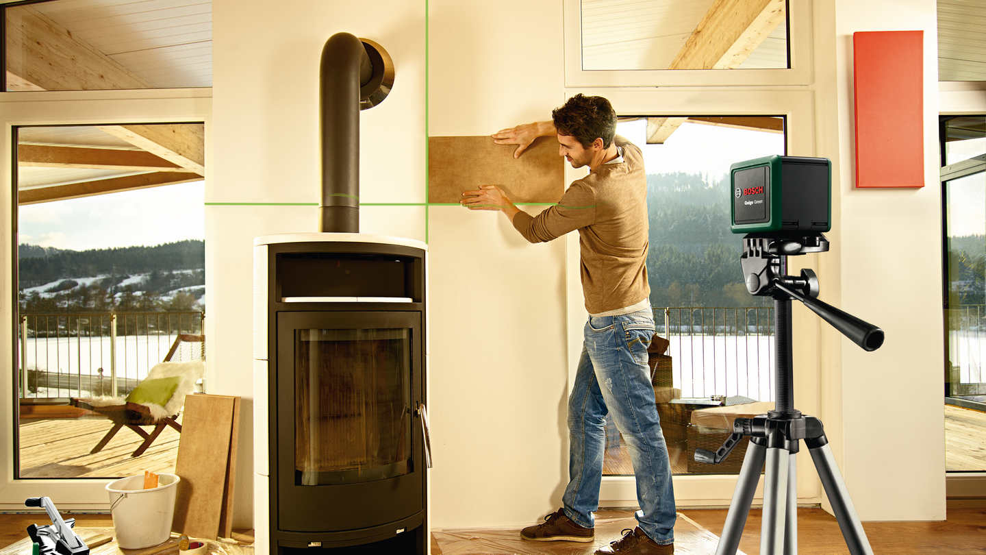 Ristilinjalaser Bosch Quigo Green