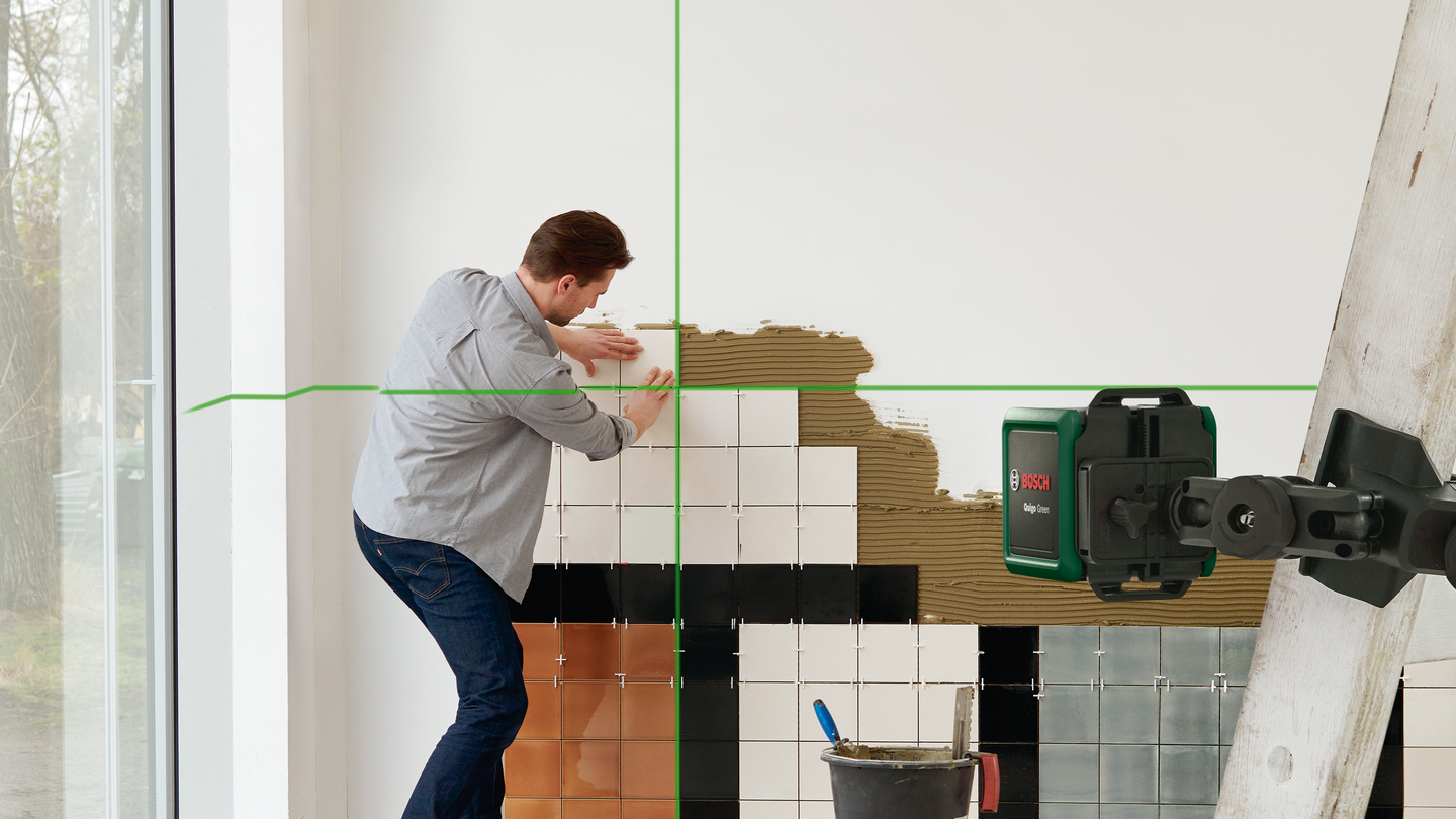 Ristilinjalaser Bosch Quigo Green