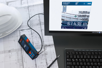 LASERAVSTÅNDSMÄTARE BOSCH GLM 150-27 C