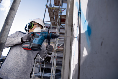 BORRHAMMARE GBH 18V-34 C SOLO CASE