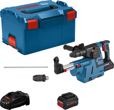 BORRHAMMARE BOSCH GBH 18V-26F/GDE 2X5,5 L-BOXX