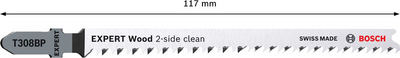 STICKSÅGBLAD BOSCH T308BP WOOD 5ST