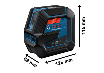 KOMBILASER BOSCH GCL 2-50/RM10 GRÖN