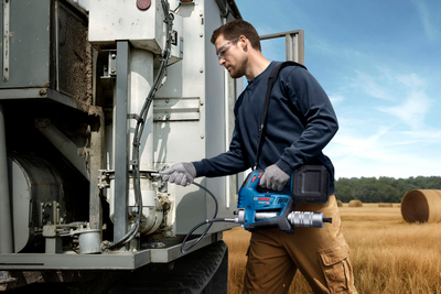 Akkurasvapuristin Bosch GFP 18V-10 Solo XL-Boxx