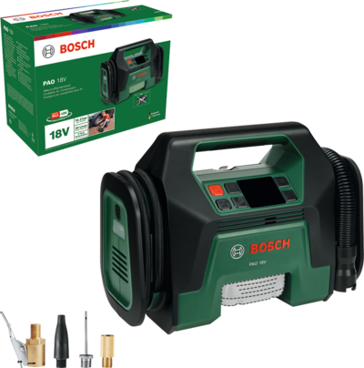 Akkuilmapumppu Bosch PAO 18V Solo