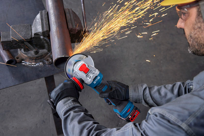 Akkukulmahiomakone Bosch GWX18V-11PS Solo L-Boxx