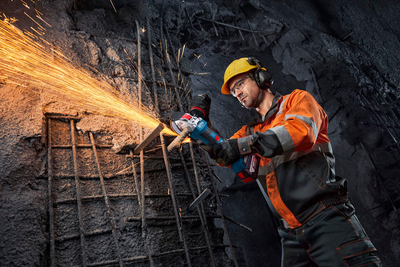 Akkukulmahiomakone Bosch GWX18V-11PS Solo L-Boxx