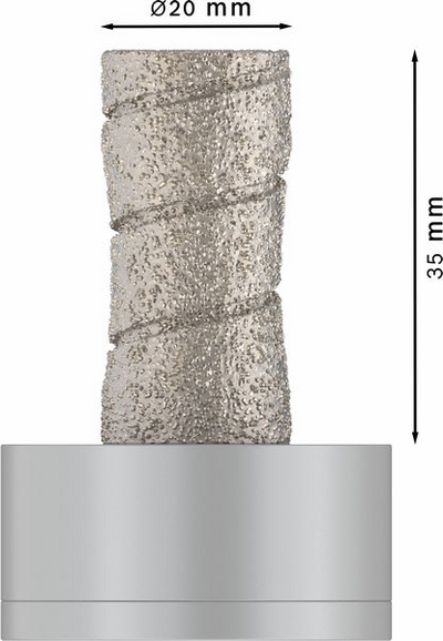 KAKELFRÄS BOSCH DIAMANT X-LOCK M14X20MM