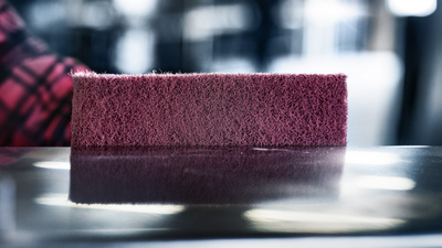 SLIPFLEECE BOSCH SIC SVART MEDIUM 100MM 10M