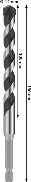 BETONGBORR BOSCH HEX-5 PRO 12X150MM