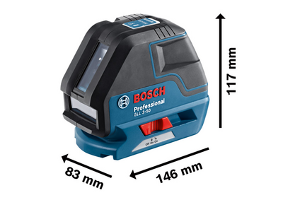 LINJEPUNKTLASER BOSCH GLL 3-50P-BM1-L-BOXX