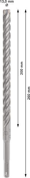 Poravasaranterä Bosch PRO SDS+ 5X 13x200x260mm